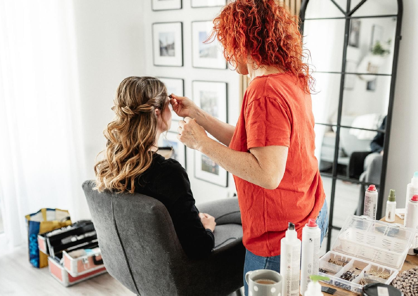 Hochsteckfrisur von Sandra's Friseurladen